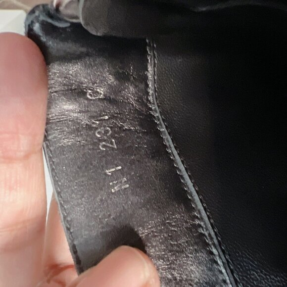 Alexander McQueen Biker Zipper Heeled Ankle Boots Black Leather EU 36 US 6 $1790 - Picture 10 of 13